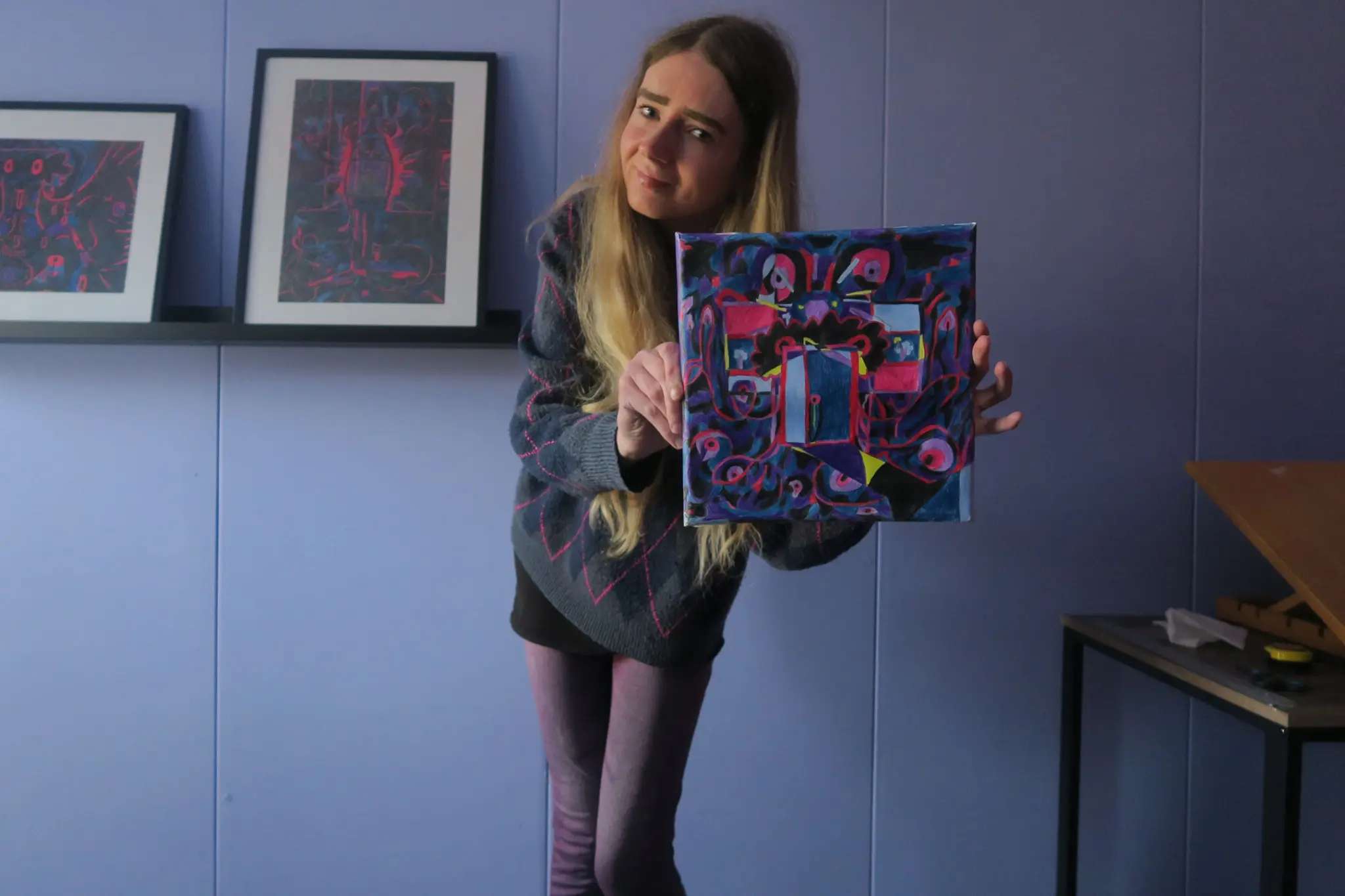 DesignCovery: abstract drawings on paper - Wendy van Rijn