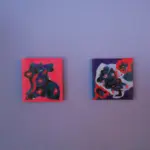 Mini Drawings - 02 DesignCovery: abstract drawing on paper - Mini drawing - 10 x 10 cm